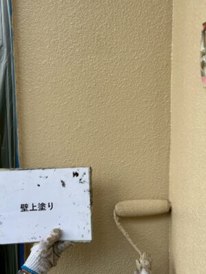 外壁　上塗り